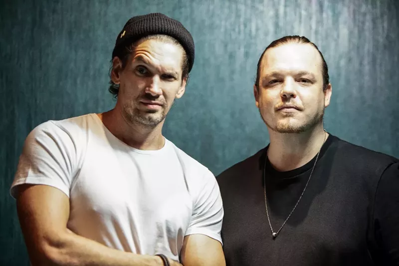 Image: Kaido's Nico de Soto (left) and Bradley Kilgore
