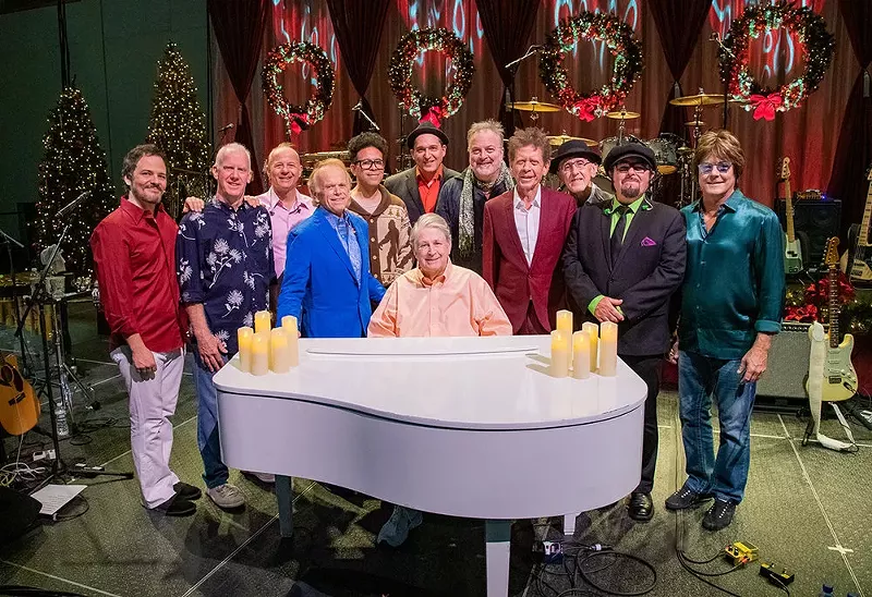 Image: The music of Brian Wilson is great for any season.