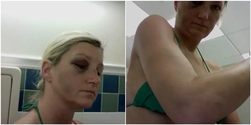 Image: At the Broward County Jail, Audra West says deputies beat her after she asked for a tampon.