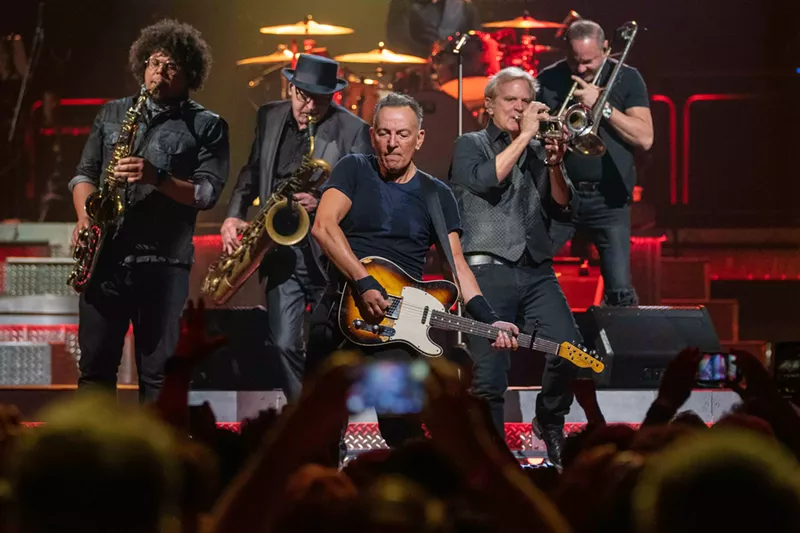 Image: Bruce Springsteen and the E Street Band perform at Hard Rock Live in Hollywood on February 7, 2023.