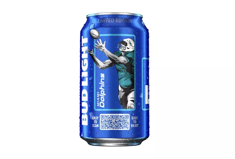 Image: The commemorative cans are available at select retailers in South Florida.