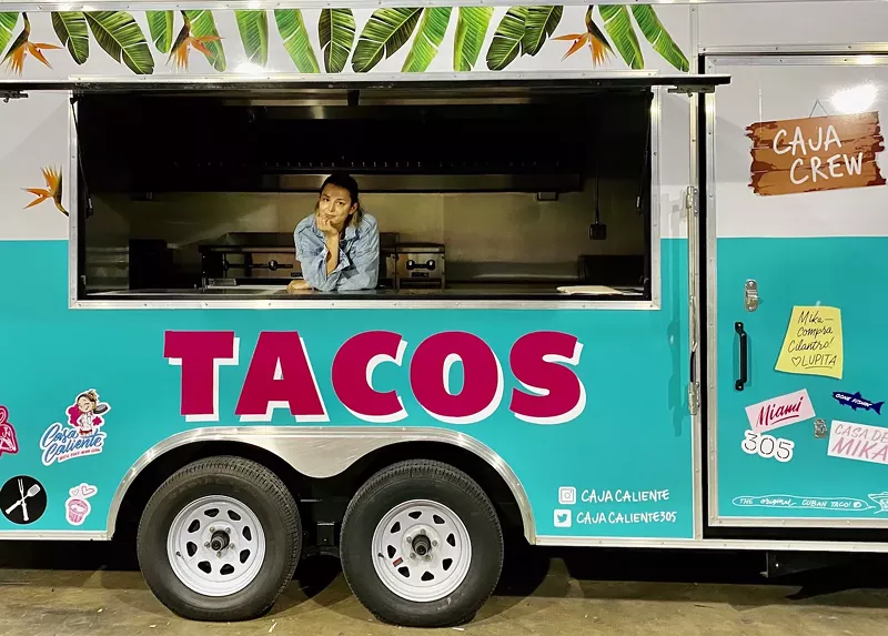 Image: Caja Caliente's food truck will have a permanent location in Miami's Design District.