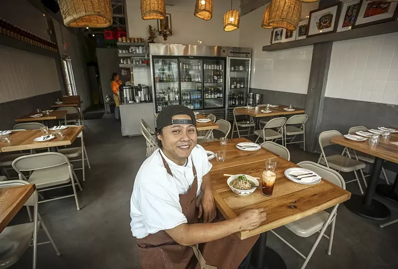 Image: Phuket Thongsodchareondee's Wynwood restaurant, Cake Thai, has closed.