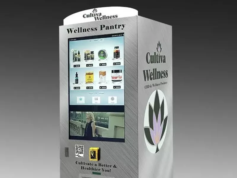 Image: Miami's first CBD vending machine debuted in Doral last month.