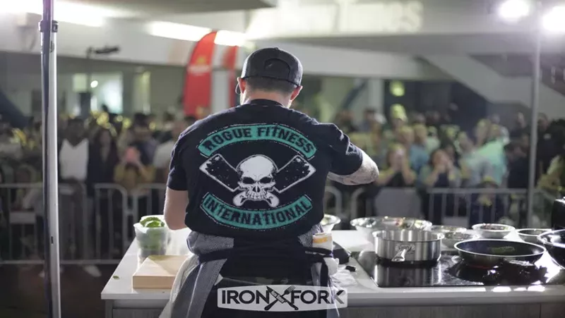 Image: Iron Fork's culinary competition.