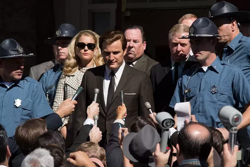 Image: Jason Clarke plays Ted Kennedy in the film Chappaquiddick.
