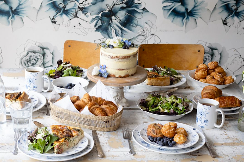 Rustic decor, greenery, and delicious pastries make Maman an instant hit in Miami.