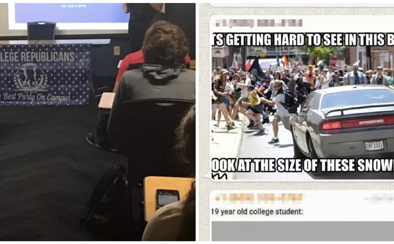 Image: Chats Show FIU College Republicans Joking About Charlottesville, Deporting Classmates