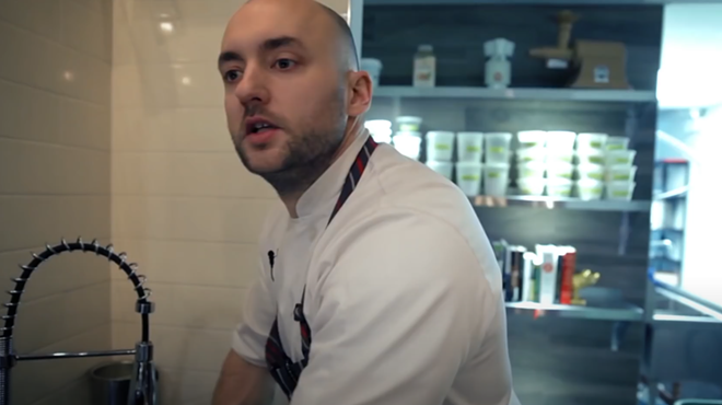 A photo of chef Jacob Bickelhaupt