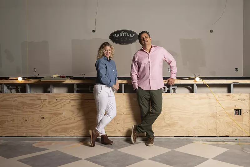 Image: two people posing