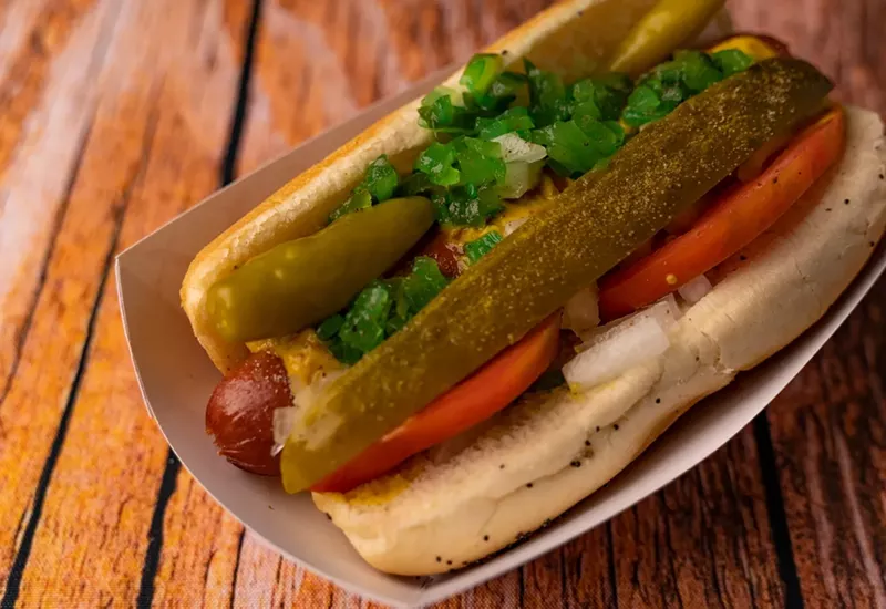 Image: A Chicago Me Up Chicago dog