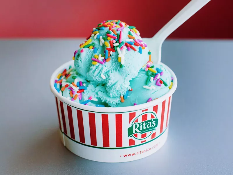 Image: Rita's also sells frozen custard.