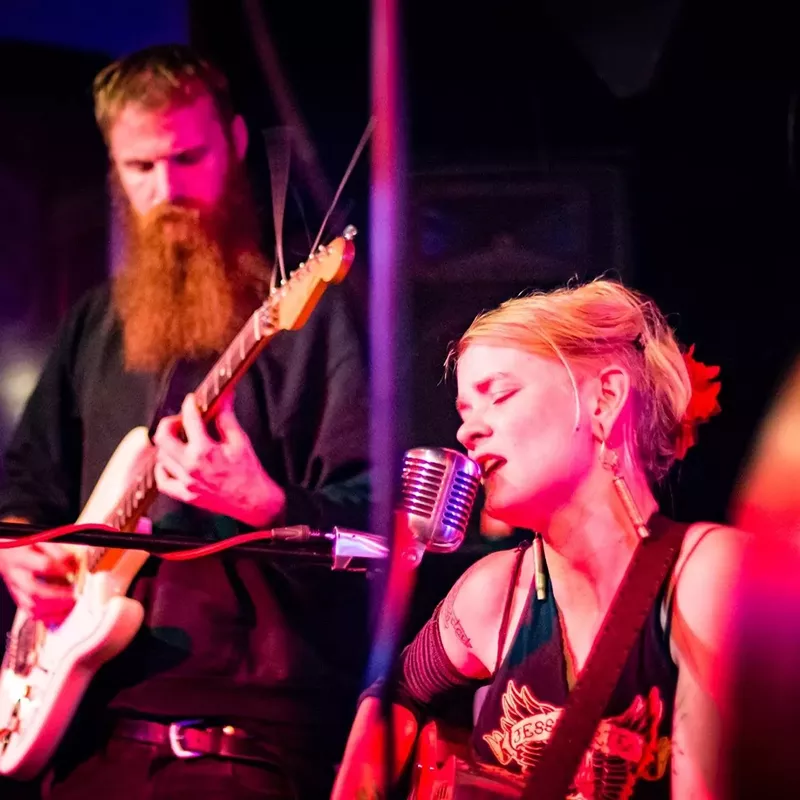 Image: New Orleans' Dirty Rotten Snake in the Grass headlines Churchill's All Folk'd Up: Riot Grrrls and the Womyn of Folk