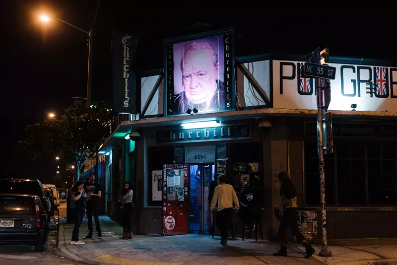 Image: Churchill's Pub closed last month after the landlord revoked its liquor license.