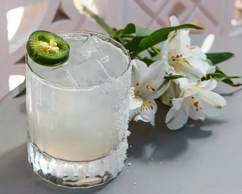 Image: Margarita at Serena in the Moxy South Beach hotel.