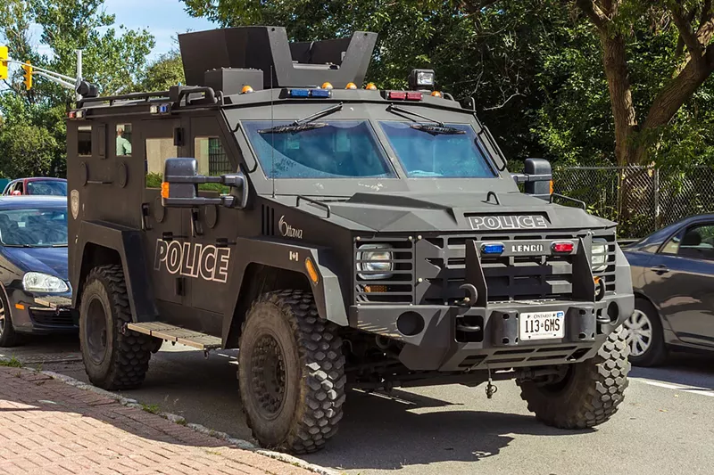 Image: Miami would like two more Lenco BearCats, please.
