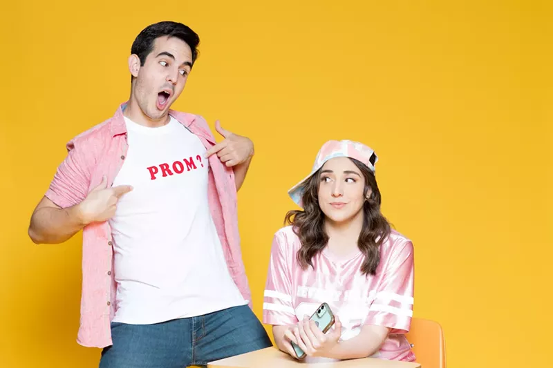Image: Daniel Llaca and Diana Garle in Lin-Manuel Miranda's 21 Chump Street