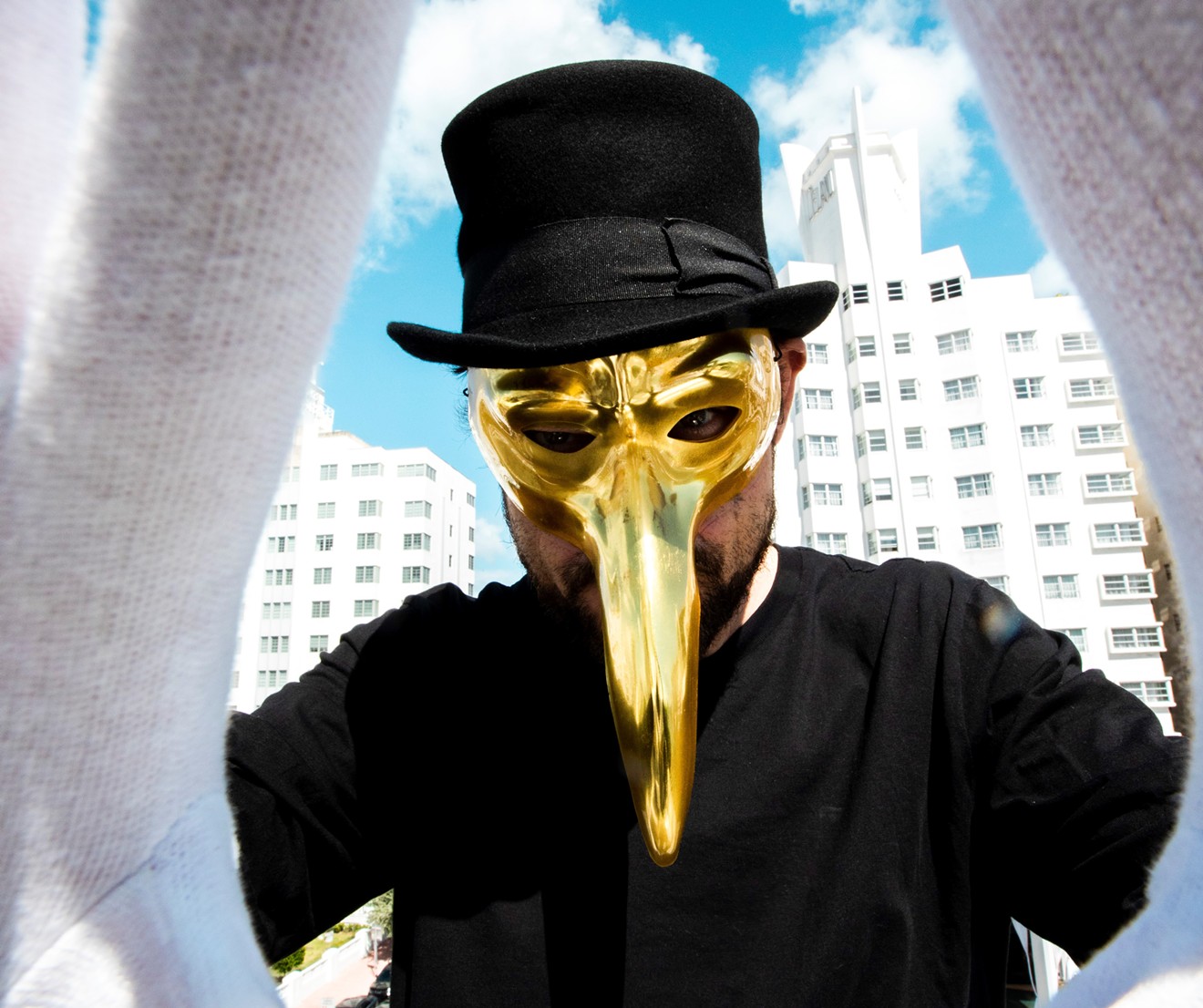 Claptone has played some endurance-testing gigs around the world.