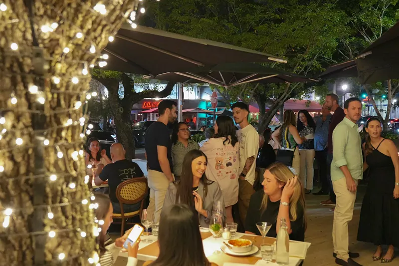 Image: Popular Coconut Grove Italian spot Strada in the Grove has reopened across the street at 3197 Commodore Plz. with a patio, cocktails, pizza, and pasta.