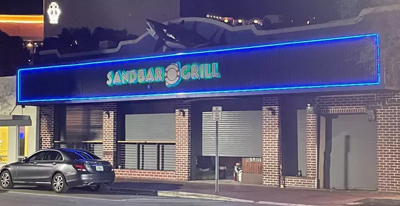 Image: The beloved Sandbar Sports Grill in Coconut Grove closed down days into the pandemic, owing to a fire.