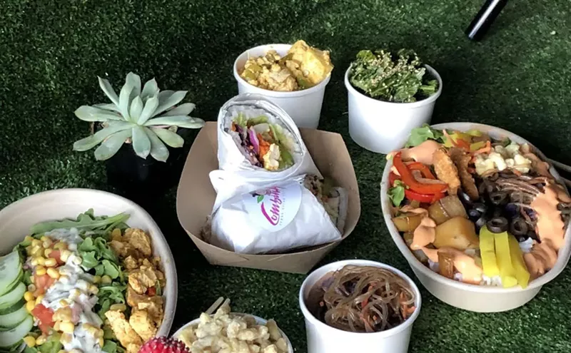 Image: CombinAsian, a Plant-Based Bowls and Rolls Concept, Opens in Wynwood