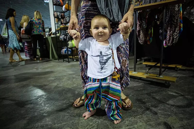 Image: A future yogi.