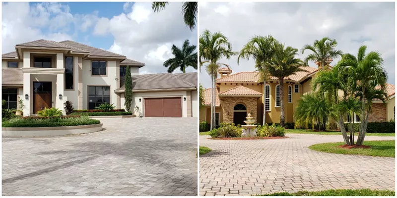Image: Two of many luxurious homes bought with the ill-gotten riches of convicted former Venezuelan Treasurer Alejandro Andrade.