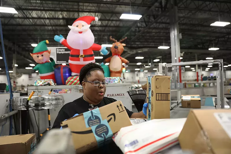 Image: It's the busiest time of the year for the United States Postal Service.