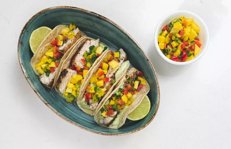 Image: South Florida chef Ralph Pagano shares his recipe for Naked Taco's blackened fish taco recipe in Taste of Miami.