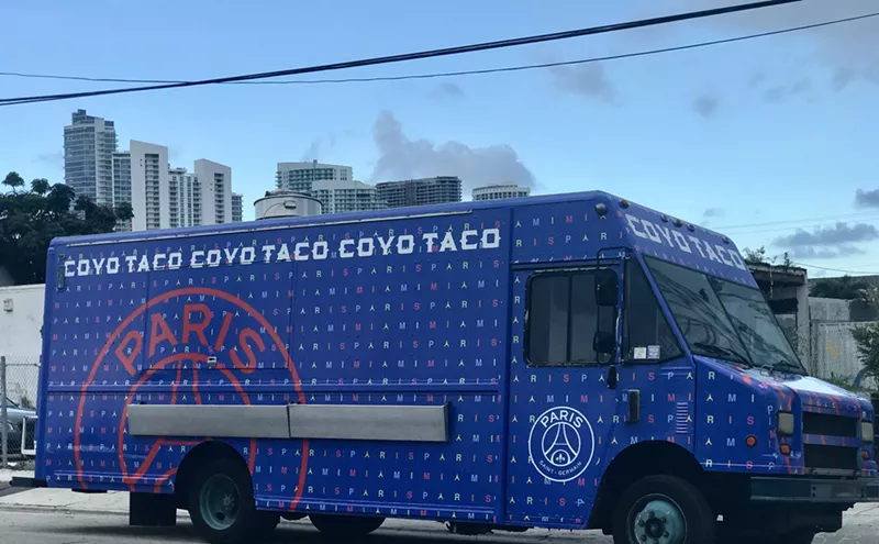 Image: Coyo Taco Launches Food Truck for Paris Saint-Germain vs. Juventus Soccer Match