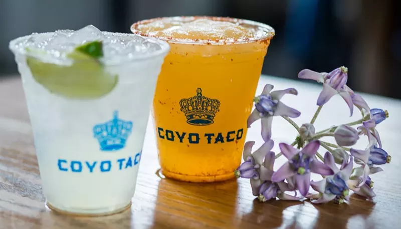 Image: Margaritas at Coyo Taco