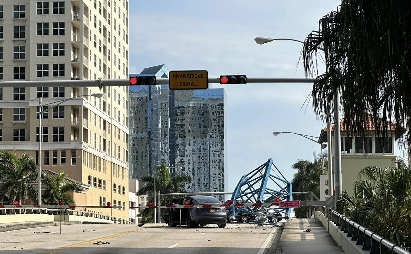 Crane Accident Kills Construction Worker, Crushes Vehicle in Downtown Fort Lauderdale