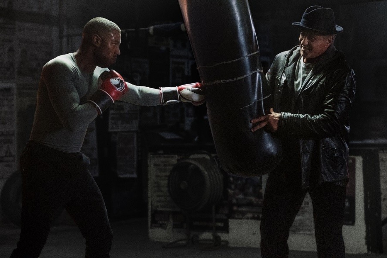 Creed II, directed by Steven Caple Jr., marks the return of  Michael B. Jordan (left) as Adonis Creed, son of Carl Weathers’ Apollo Creed from the original Rocky films,  and, of course, Sylvester Stallone as the one and only Rocky Balboa.