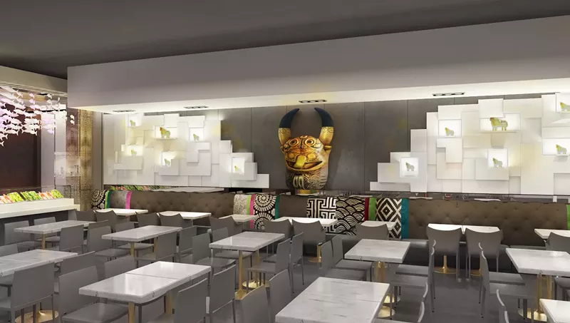 Image: The restaurant is now open inside Aventura Mall.