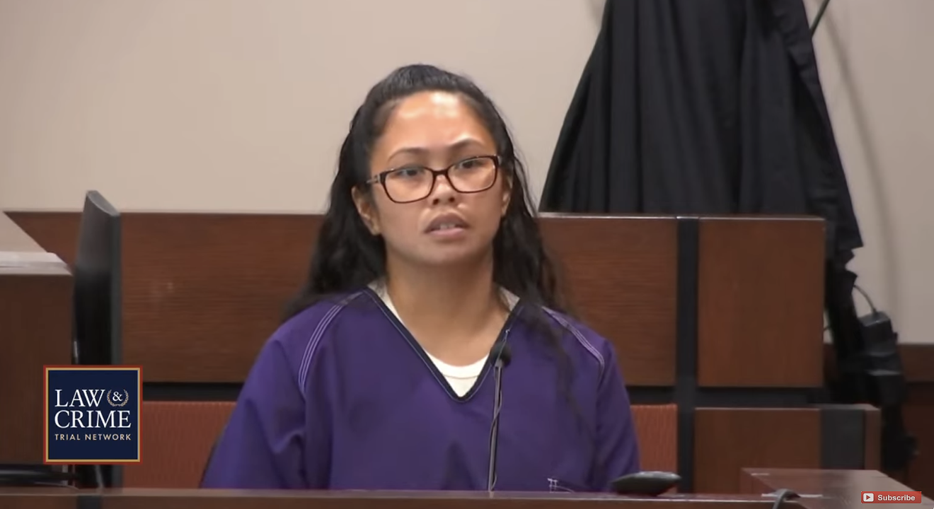Katherine Magbanua takes the stand in Charlie Adelson's murder trial.