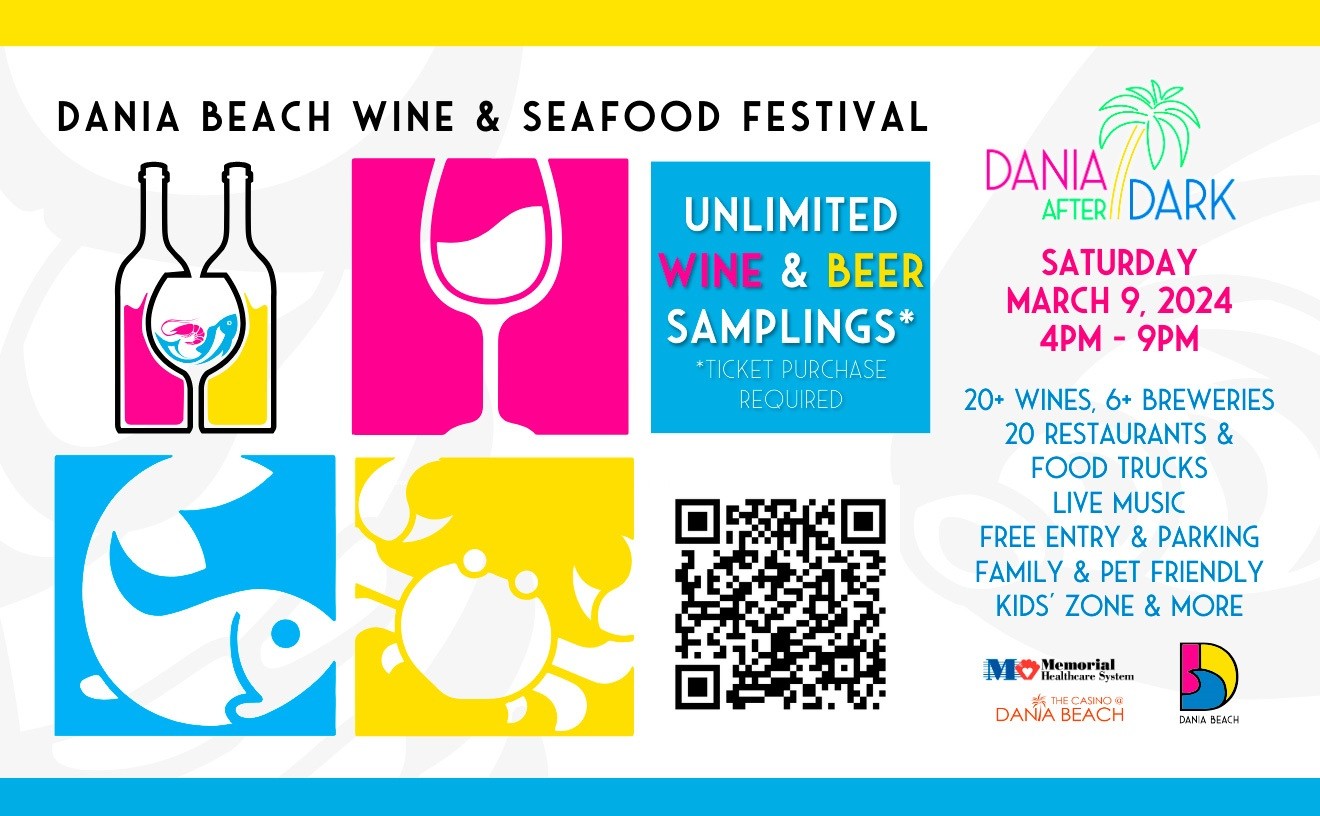 Dania After Dark Wine & Seafood Festival Giveaway
