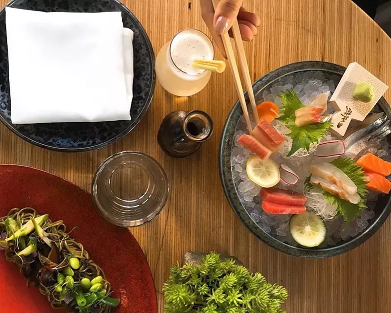 Image: Dashi brings progressive Japanese to the River Yacht Club.