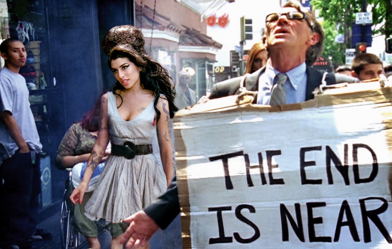 Amy Winehouse in Fallen Friend on the Walk of Stars.
