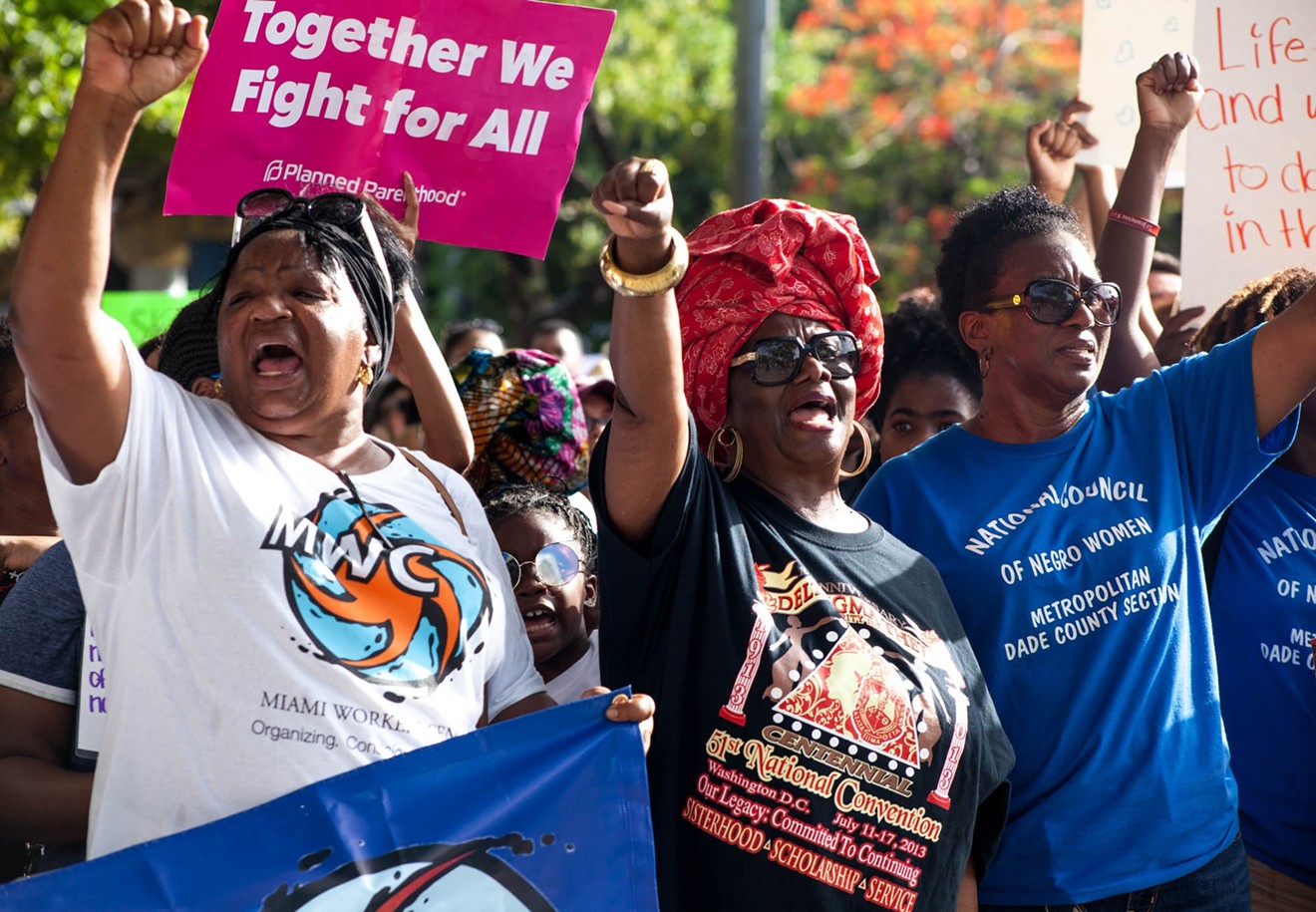 See more photos of the Florida March for Black Women.