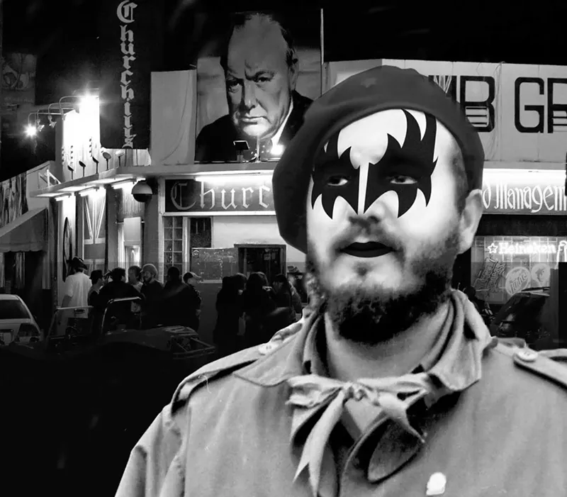 Image: Kiss Castro goodbye.