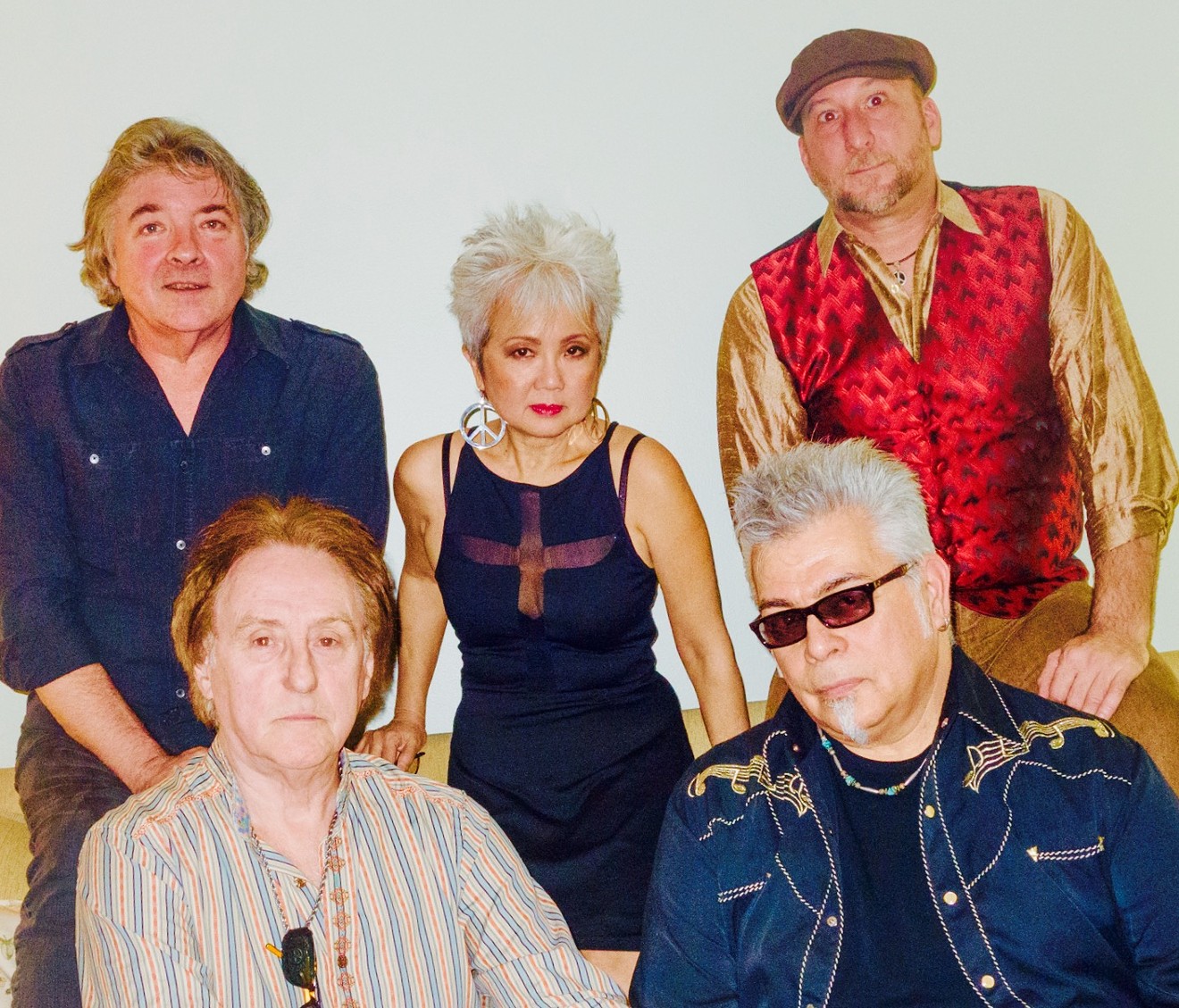 Denny Laine (bottom left)  and the Cryers with Steve Holley (top left) will play Culture Room Saturday night.