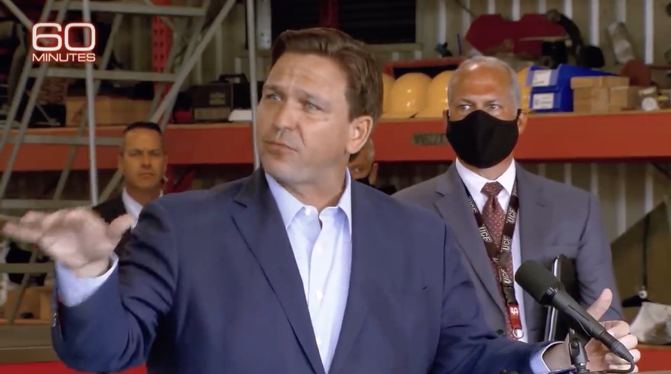 DeSantis says of the Publix controversy, "It's wrong, it's wrong, it's a fake narrative."