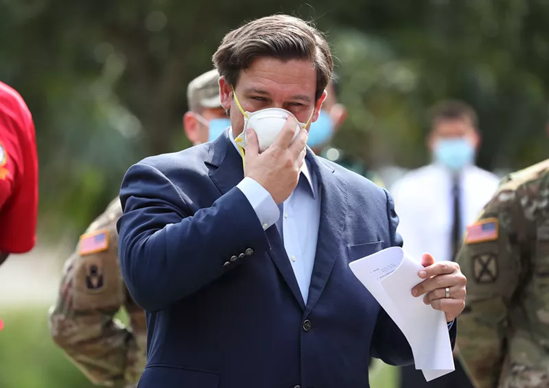 Image: Gov. Ron DeSantis has become a leading critic of the COVID vaccine; he's also gone mum about his vaccination status.