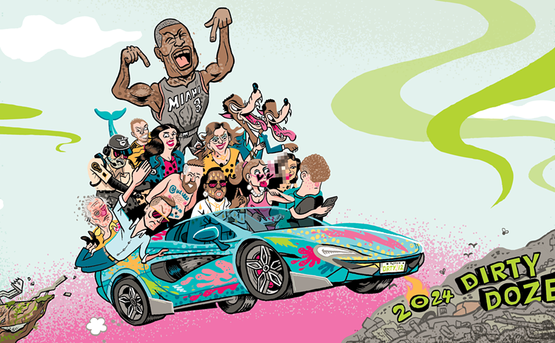 Image: Dirty Dozen 2024: Miami's Most Cringeworthy Characters