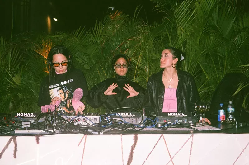 Image: Zunji (left), Miluhska, and Phoenix of Roujeee Tunes