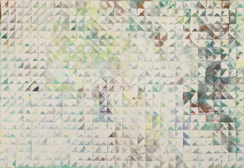 Image: Abstract painting by Lynne Golob Gelfman