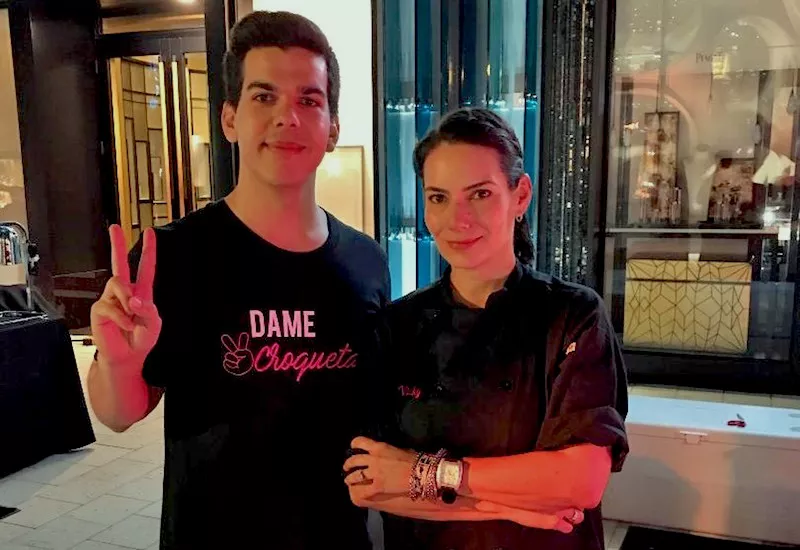 Image: Dos Croquetas' Alec Fernandez and Vicky Carballo