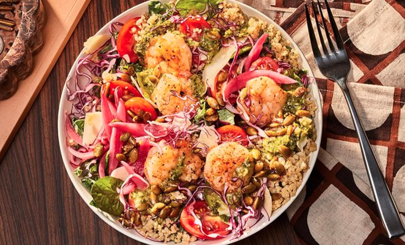 Image: a salad