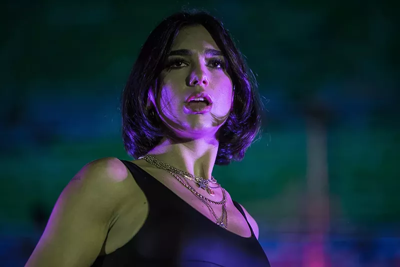 Image: See more photos from Dua Lipa's show at Bayfront Park here.