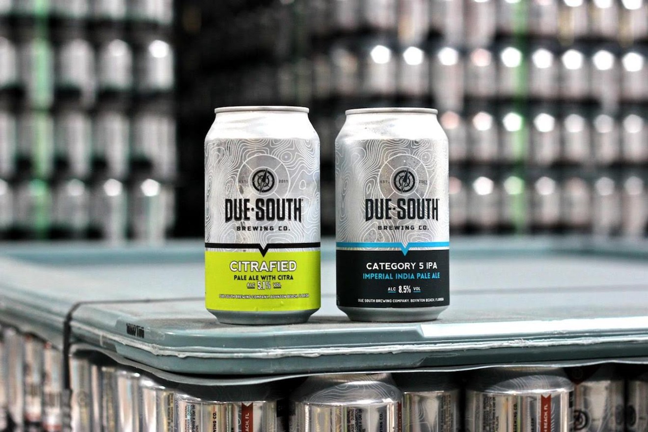 Boynton Beach's Due South Brewing Co. placed twice in the 2017 national Can Can competition.